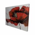 Fondo 16 x 20 in. Red Poppy Flowers-Print on Canvas FO2792171